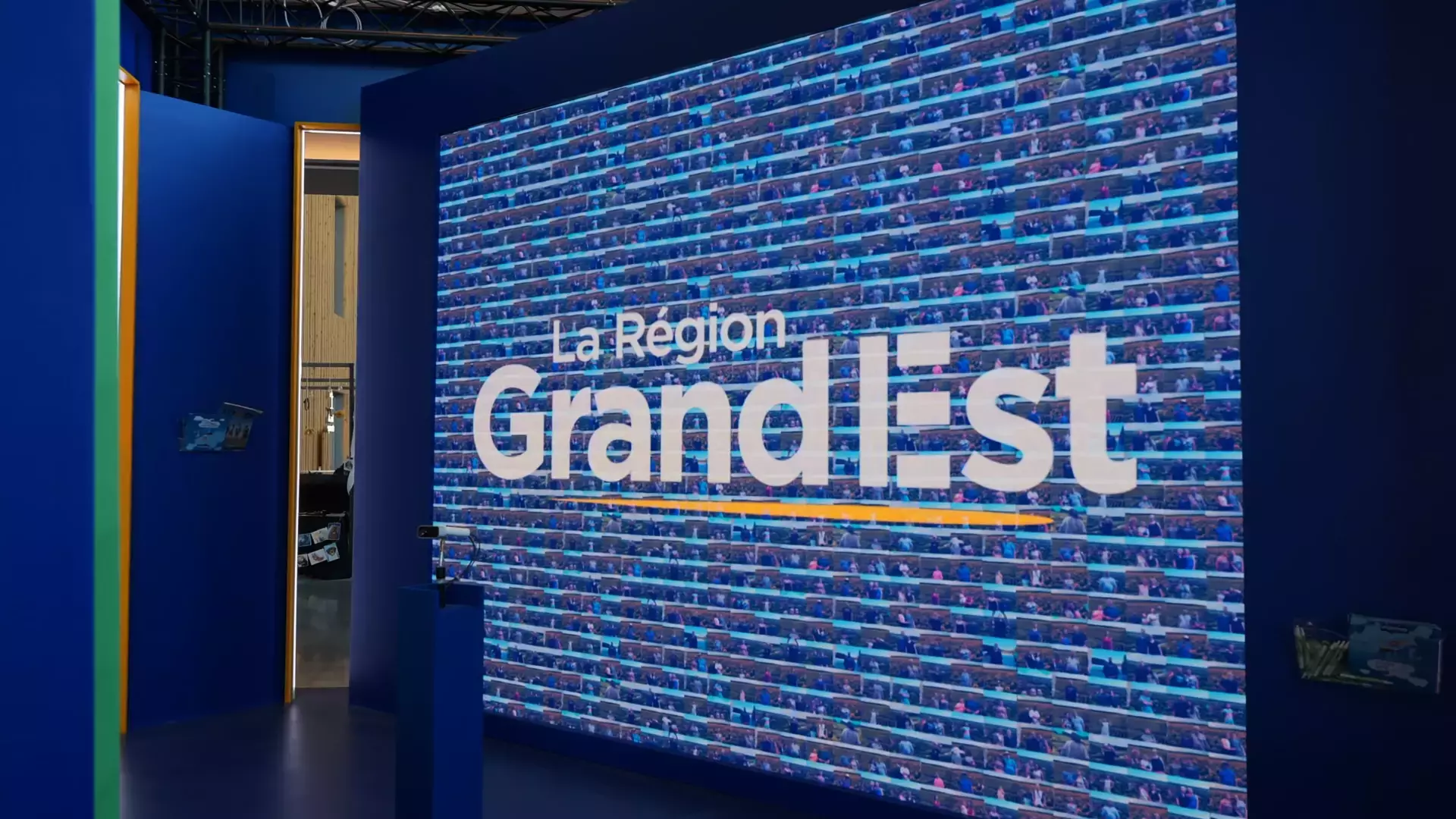 Digital photo mosaic of the Région Grand Est